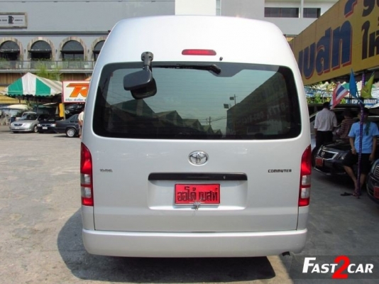 TOYOTA HIACE 2.5 D4D COMMUTER หลังคาสูง   MT | 2010 | ราคา 699,000 บาท   โทร. 0922726669. ตันหยงค่ะ