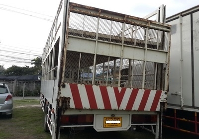 ขาย mega 500 ปี 53 กระบะคอกสองชั้นมึลิ๊ฟท้าย ยาว 7.6 m รถสวยมาก โทร 088-4501277 ขาย mega 500 ปี 53 กระบะคอกสองชั้นมึลิ๊ฟท้าย ยาว 7.6 m รถสวยมาก โทร 088-4501277