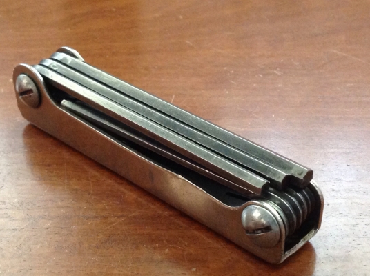 ขายประแจหกเหลี่ยมชุด 8 ชิ้น VINTAGE EK-LIND TOOL