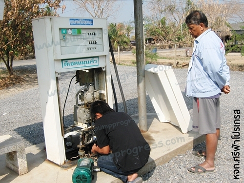 งานซ่อม บริการซ่อมตู้จ่ายน้ำมัน หัวจ่ายน้ำมัน ทุกชนิด