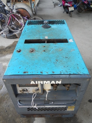 ขายปั๊มลม AIRMAN PDS90S พร้อมใช้งาน