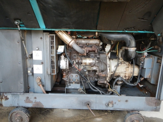 ขายปั๊มลม AIRMAN PDS90S พร้อมใช้งาน