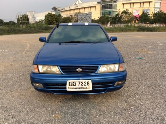 ขายรถนิสสัน ซันนี่ B14 ปี 97 เครื่อง 1.5 เกียร์ธรรมดา ติดแก๊ส LPG เพาเวอร์ กระจกไฟฟ้าทั้งคัน แอร์เย็นฉ่ำ เบาะกำมะหยี่เดิมๆสะอาด วิทยุCD/จอทีวี 7" สีเงามีริ้วรอย แม็กเดิมๆ ยางดี พร้อมใช้ ภาษีปี58 เอกสารพร้อม ขับกลับได้เลยครับ