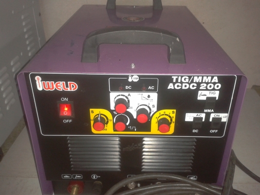 เครื่องเชื่อม Iweld TIG/MMA AC-DC 200 สำหรับงานเชื่อมเหล็ก แสตนเลส อะลูมิเนียม