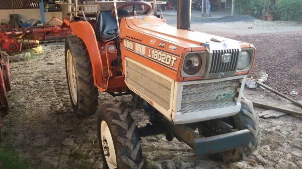 ปัญญาแทรคเตอร์มาแล้ว...จัดมาให้ครับ คูโบต้า L 1802 พร้อมผาน5