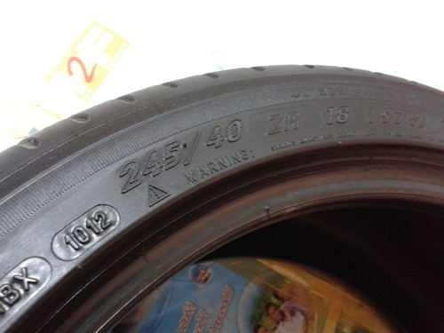 ยาง,245-40-18 Michelin Pilot Sport3 ปี12หนึ่งคู่ 2,000