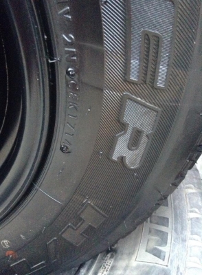 ยางอะไหล่ bridgestone dueler 205R16 ปี 14 พร้อมกะทะ