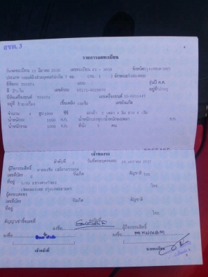 ขายรถเก๋งToyota รถพร้อมใช้ ราคา34,500฿