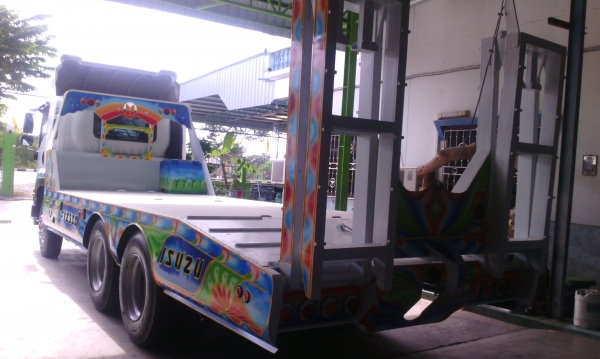 10 ล้อ 2 เพลา ISUZU DECA FVZ 300 เทเลอร์