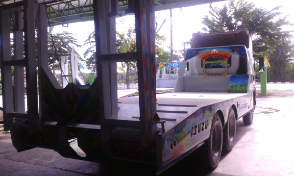 10 ล้อ 2 เพลา ISUZU DECA FVZ 300 เทเลอร์