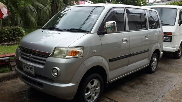 รถตู้ ติด NGV อเนกประสงค์ SUZUKI APV ไมล์น้อย รถสวย ขายด่วน