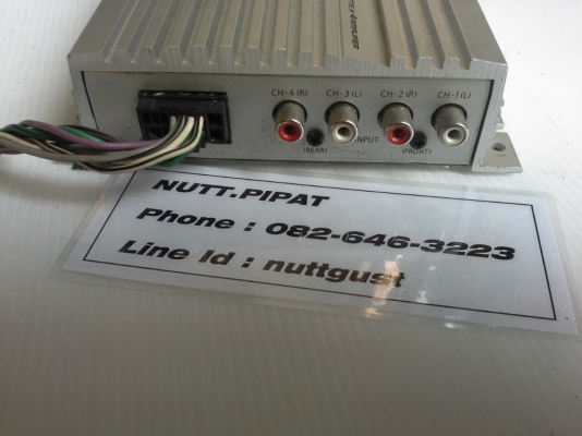 แอมป์ 4ch Alpine DVA-7899J จิ๋วและแจ๋ว