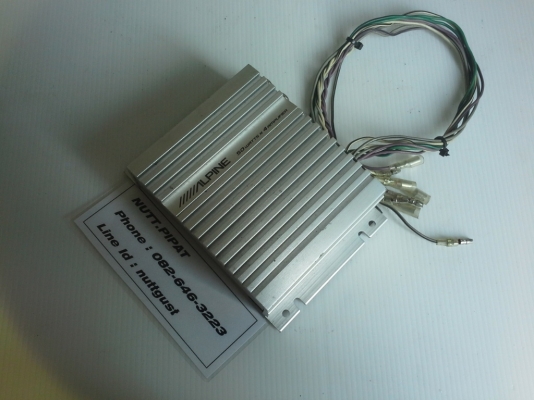 แอมป์ 4ch Alpine DVA-7899J จิ๋วและแจ๋ว