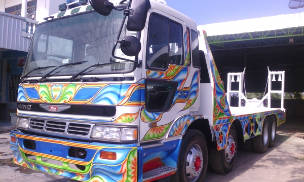 12 ล้อ HINO โปรเฟีย 320 2 เพลา เทเลอร์