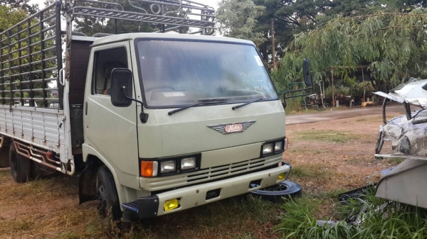 ขายด่วน HINO FB113 117 Hp กระบะคอกเหล็กทะเบียน ม.79
