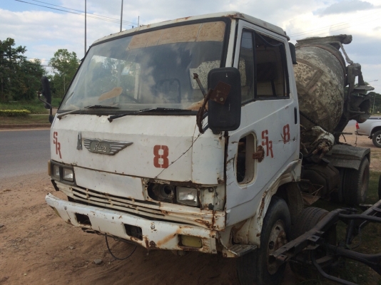 ขายรถ6ล้อHINO-FC โม่ปูน พร้อมใช้งานราคาถูก ไม่มีทะเบียน