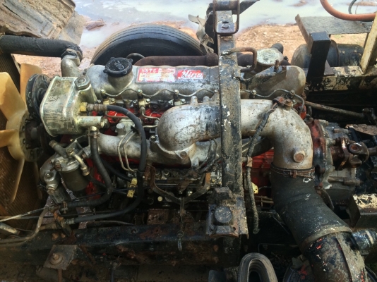 ขายรถ6ล้อHINO-FC โม่ปูน พร้อมใช้งานราคาถูก ไม่มีทะเบียน