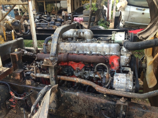 ขายรถ6ล้อHINO-FC โม่ปูน พร้อมใช้งานราคาถูก ไม่มีทะเบียน