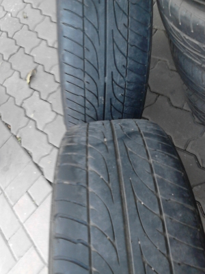 แม๊ก GP ขอบ 17 ET.42 พร้อมยาง 215/45R17 DUNLOP  ชุด 4 ล้อ  TEL.081-427-3941