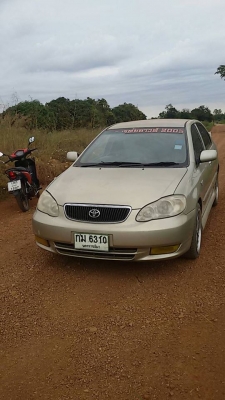 ขายด่วน!!! รถเก๋งโตโยต้า ติดแก๊ส