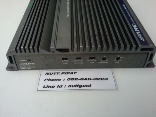 แอมป์ 2ch Alpine V12 รุ่น MRV-T500 มือสองญี่ปุ่น แอมป์ 2ch Alpine V12 รุ่น MRV-T500 มือสองญี่ปุ่น