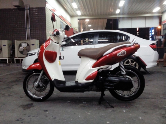 ขออนุญาติขาย Suzuki Jelato 125-i ขาวมุกแดง เล็กกระทัดรัด โอนให้ฟรีครับ