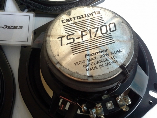 ลำโพง Pioneer TS-F1700 6.5" แกนร่วมสองทาง สวยๆ เสียงดี มือสองญี่ปุ่น ลำโพง Pioneer TS-F1700 6.5" แกนร่วมสองทาง สวยๆ เสียงดี มือสองญี่ปุ่น