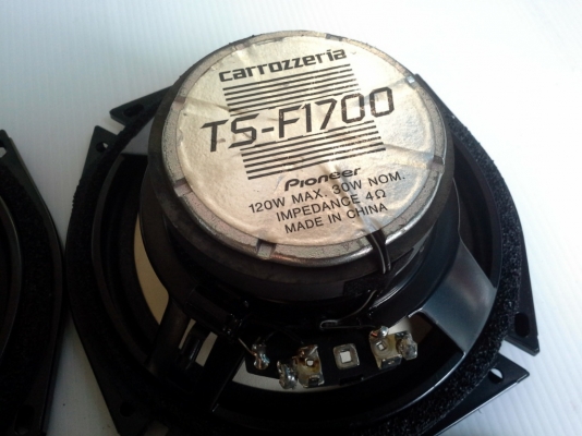 ลำโพง Pioneer TS-F1700 6.5" แกนร่วมสองทาง สวยๆ เสียงดี มือสองญี่ปุ่น ลำโพง Pioneer TS-F1700 6.5" แกนร่วมสองทาง สวยๆ เสียงดี มือสองญี่ปุ่น