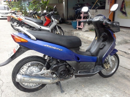 Nouvo ตัวเก่า สีน้ำเงิน เดิมมากๆ เครื่องดี ยางมิชลิน ท้าพิสูจน์ เล่ม เอกสารครบๆ