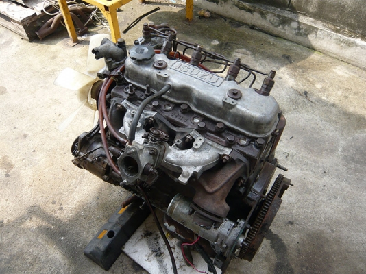 ขายเครื่องยนต์ดีเซลอีซูซุ c240 13850 บาท