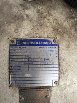 ขายมอเตอร์พร้อมชุดเกียรของแท้ติดเครื่อง MH55 ML55 INGERSOLLRAND