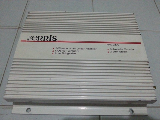 แอมป์ 2 แชลแนลเฟอรีส FRA-2200