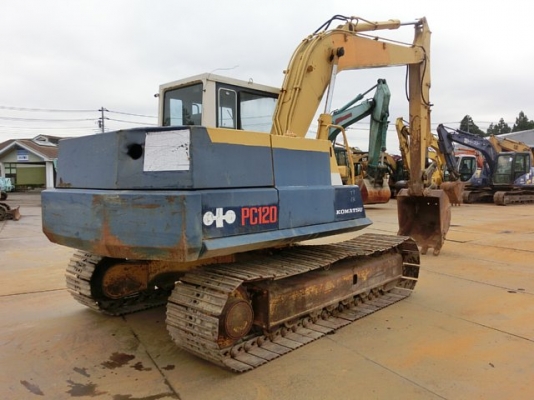 ขายรถแบคโฮ KOMATSU PC120-3 : 25736