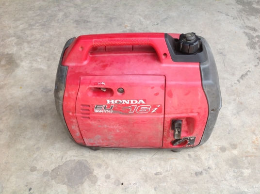 WWW.ByRin29.COM เครื่องปั่นไฟ HONDA EU 16i INVERTER ไฟออก 100V 15A เครื่องเบนซิน สภาพเดิมๆจากญี่ปุ่น นำเข้าจากประเทศญี่ปุ่น
