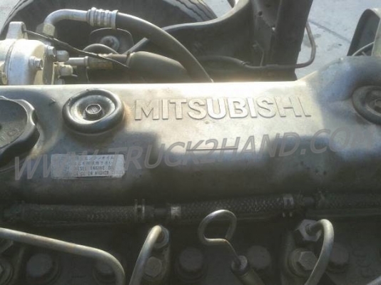 รถบรรทุกน้ำมัน 6 ล้อ MISUBISHI  CANTER 115 แรงม้า 8,000 ลิตร