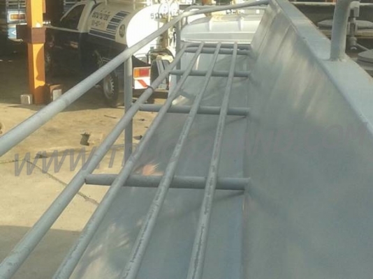 รถบรรทุกน้ำมัน 6 ล้อ MISUBISHI  CANTER 115 แรงม้า 8,000 ลิตร