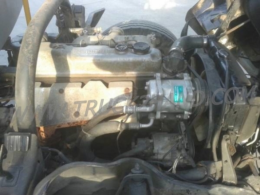 รถบรรทุกน้ำมัน 6 ล้อ MISUBISHI  CANTER 115 แรงม้า 8,000 ลิตร