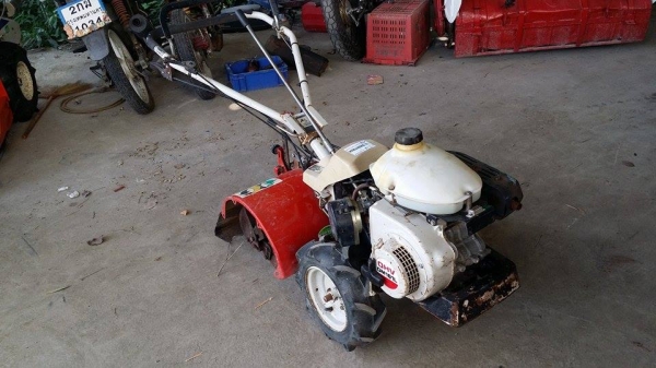 รถพรวนดินเดินตาม MITSUBISHI ขนาด 3.5 แรง เก่าญี่ปุ่น พร้อมชุดพรวนดิน สภาพดิน