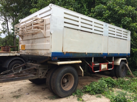 หางพ่วง 10 ล้อ ดั้ม 2เพลา ต่อ เสรีชัย