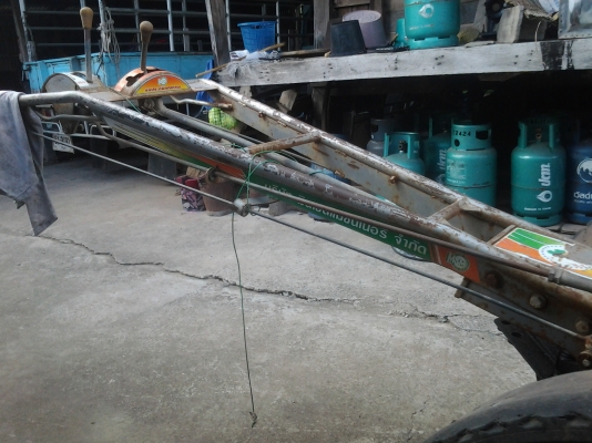 ขายตามสภาพรถไถนาสิงห์สยามเครื่องET95คูโบต้าหลัก7ตัวนูน