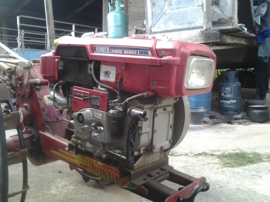 ขายตามสภาพรถไถนาสิงห์สยามเครื่องET95คูโบต้าหลัก7ตัวนูน