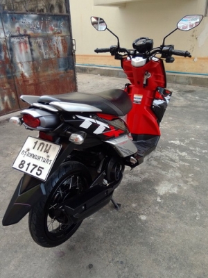 Yamaha TTX รถปี56 สีดำ-แดง หัวฉีดประหยัดน้ำมันสวยๆราคาถูกครับ