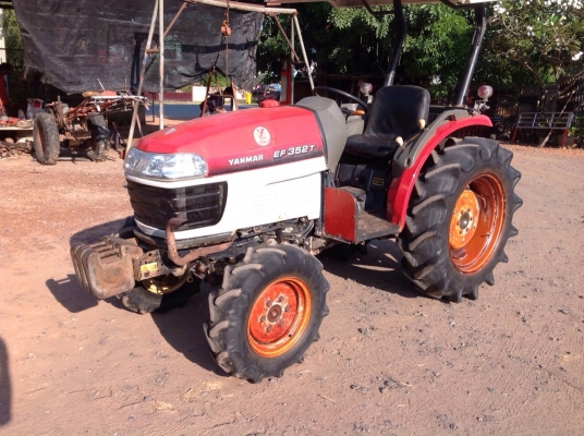 แทรกเตอร์ยันม่าร์ 35แรง สภาพดีเดิมๆทั้งคันขายพร้อมผานพรวน