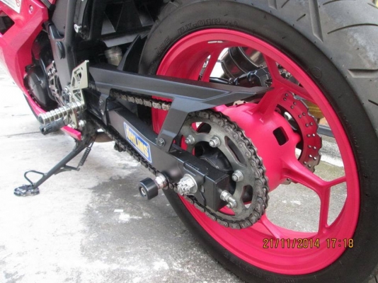 ขายดาวน์ KAWASAKI NINJA300 อายุ 9 เดือน ระยะการใช้งาน 11,xxxkm