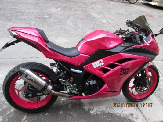 ขายดาวน์ KAWASAKI NINJA300 อายุ 9 เดือน ระยะการใช้งาน 11,xxxkm