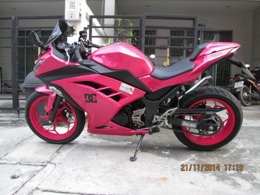 ขายดาวน์ KAWASAKI NINJA300 อายุ 9 เดือน ระยะการใช้งาน 11,xxxkm