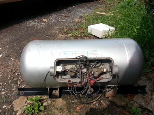 ถังแก๊ส ติดรถ  58ลิตร super