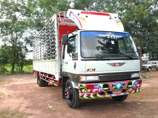ขายด่วน รถหกล้อ HINO 195 แรง 7.20 เมตร สภาพสวยพร้อมใช้