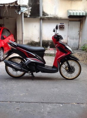 Mio 125 พร้อมเล่ม เครื่องเดิมๆแต่งสวยลงล้ออย่างเดียว ราคาถูกๆครับ