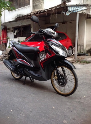 Mio 125 พร้อมเล่ม เครื่องเดิมๆแต่งสวยลงล้ออย่างเดียว ราคาถูกๆครับ
